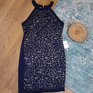 BOGO FREE❣ navy blue lace dress